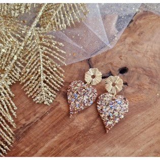 Boucles d'oreilles Oh les coeurs Bijou